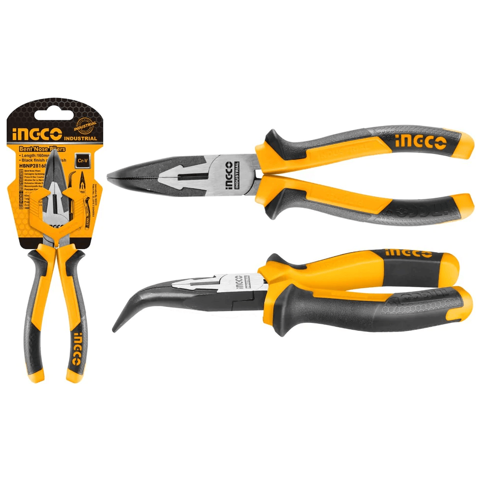 Ingco HBNP28168 Bent Nose Pliers 6 Ingco HBNP28168 Bent Nose Pliers 6
